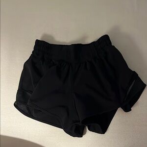 Black Women's Athletic Lululemon Shorts
